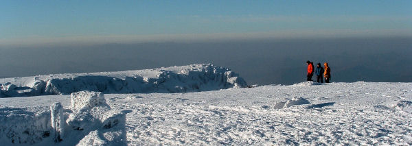 Ben Nevis Summit in January