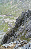 CIC Hut from Tower Ridge